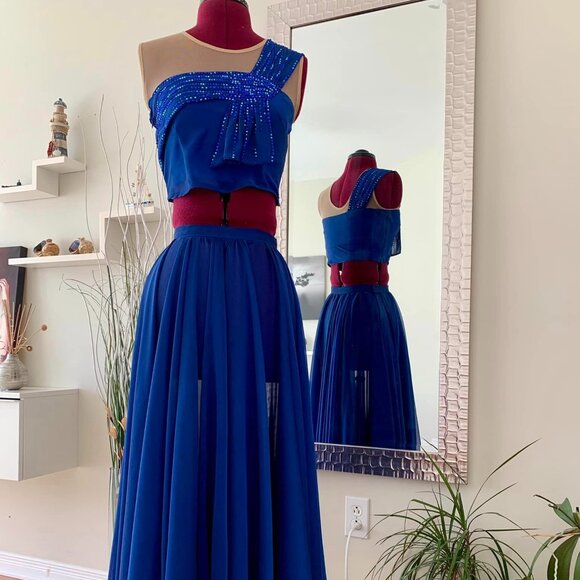 Rich bleu lyrical dance set - Picture 3 of 5